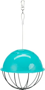 Wisząca kula do jedzenia, półplastik/siatka, 16 cm